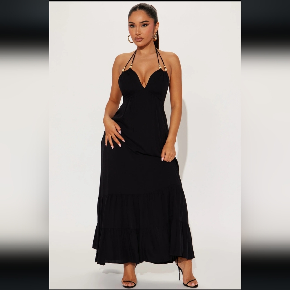 Backless Maxi Dress